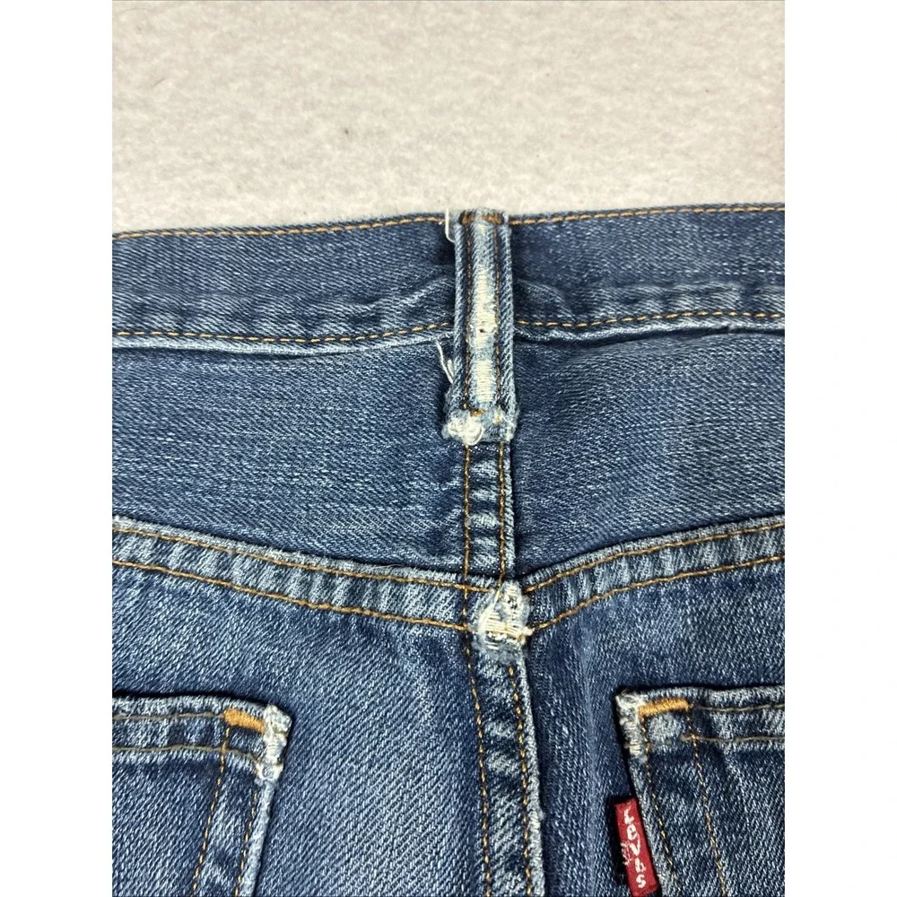 Levis 527 Mens Jeans 33x32 Blue Bootcut Fit Medium Wash Denim Classic City Biker